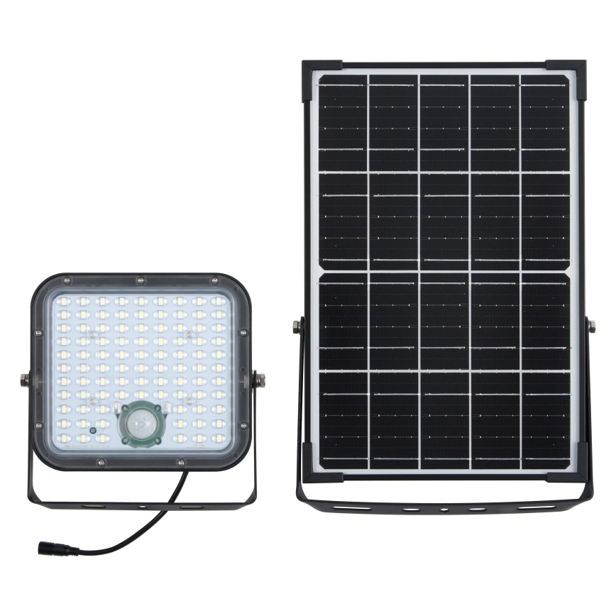 Osram - Proiector solar LED reglabil cu senzor ENDURA LED/30W/6,4V 4000K IP65 negru + telecomandă