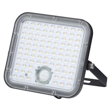 Osram - Proiector solar LED reglabil cu senzor ENDURA LED/30W/6,4V 4000K IP65 negru + telecomandă
