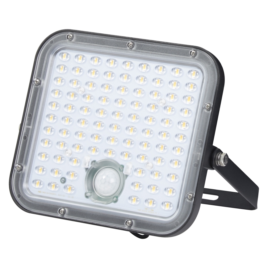 Osram - Proiector solar LED reglabil cu senzor ENDURA LED/30W/6,4V 4000K IP65 negru + telecomandă