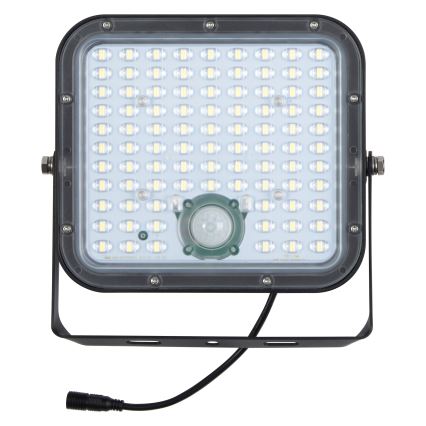 Osram - Proiector solar LED reglabil cu senzor ENDURA LED/30W/6,4V 4000K IP65 negru + telecomandă