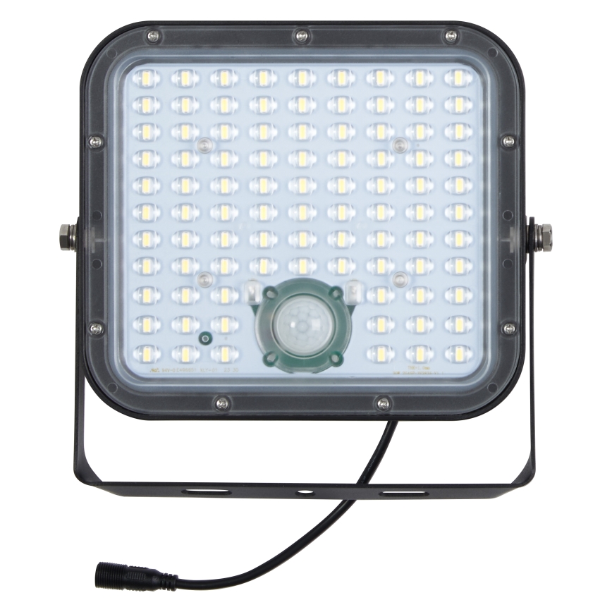 Osram - Proiector solar LED reglabil cu senzor ENDURA LED/30W/6,4V 4000K IP65 negru + telecomandă