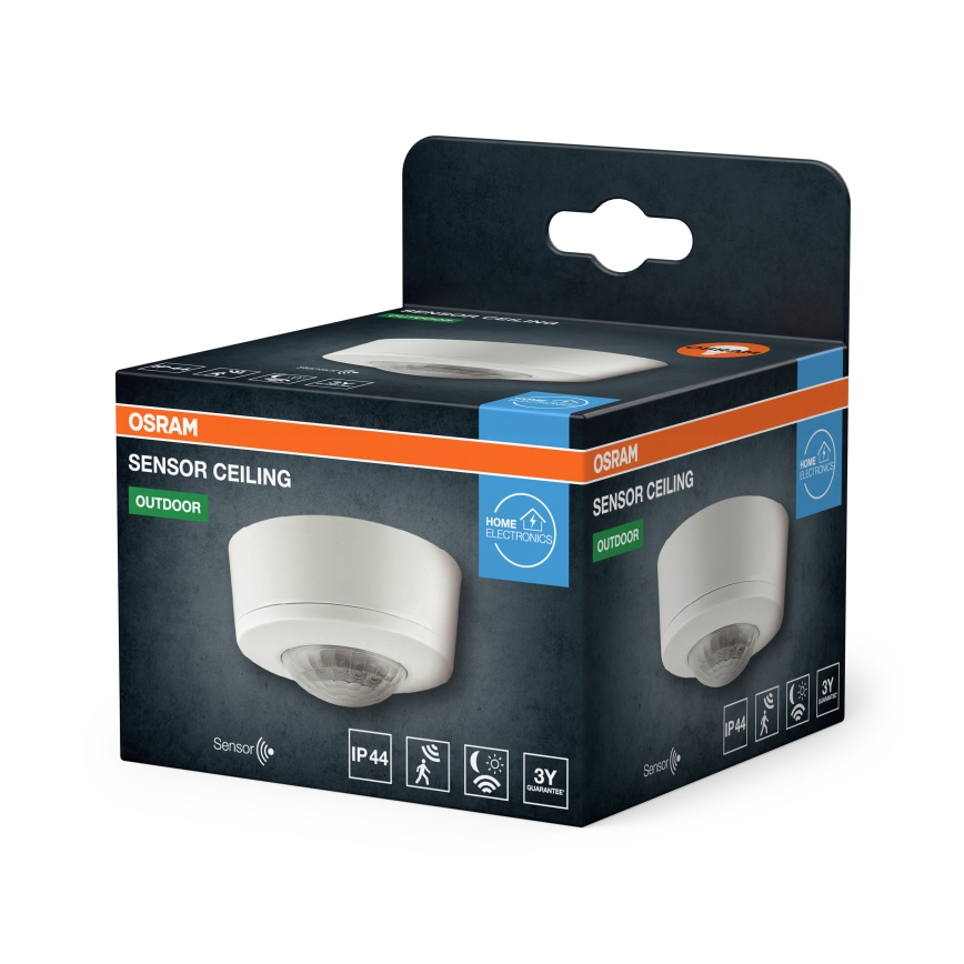 Osram - Senzor de mișcare cu infraroșu 230V IP44 alb