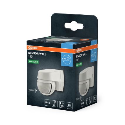 Osram - Senzor de mișcare cu infraroșu pentru exterior 230V IP44 alb