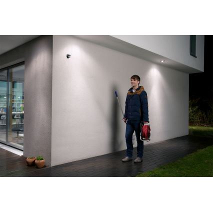 Osram - Senzor de mișcare cu infraroșu pentru exterior 230V IP44 negru