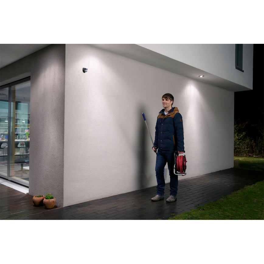 Osram - Senzor de mișcare cu infraroșu pentru exterior 230V IP44 negru
