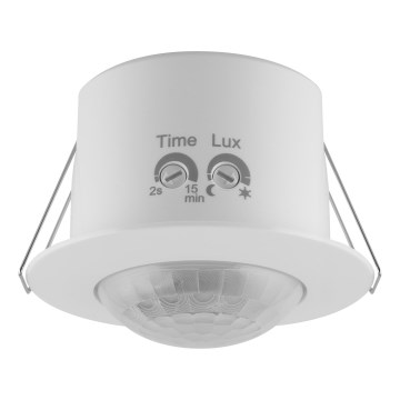 Osram - Senzor de mișcare încastrat 360° FLUSH 230V, alb