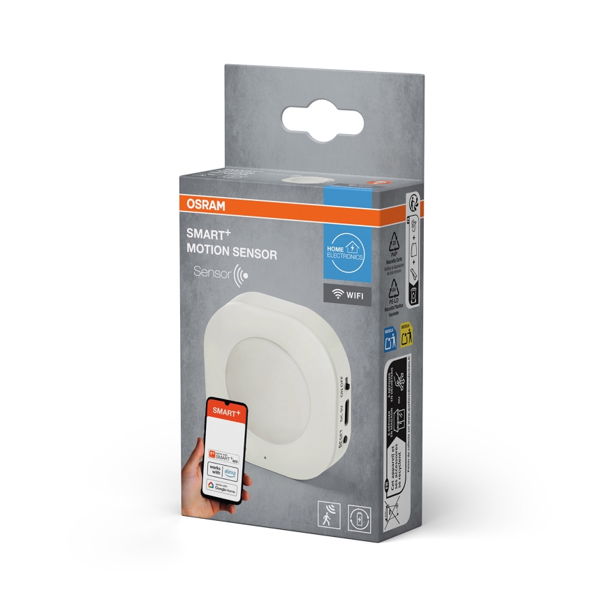 Osram - Senzor de mișcare SMART+ 3,7V Wi-Fi 500 mAh