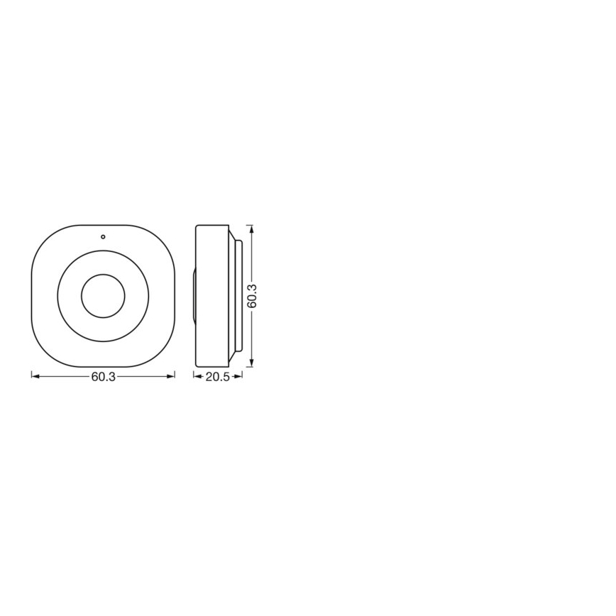 Osram - Senzor de mișcare SMART+ 3,7V Wi-Fi 500 mAh