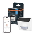 Osram - Senzor de mișcare solar SMART+ pentru exterior, 3,7 V, alb, IP65, Wi-Fi, 800 mAh