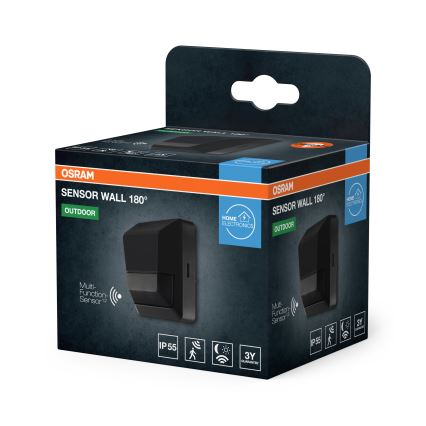 Osram - Senzor PIR de exterior 230 V IP55 antracit