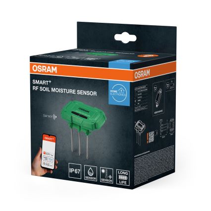 Osram - Senzor SMART+ de umiditate a solului și temperatură 3xAAA IP67 Wi-Fi