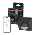 Osram - Senzor solar de mișcare pentru exterior SMART+ 3,7V antracit IP65 Wi-Fi 800 mAh
