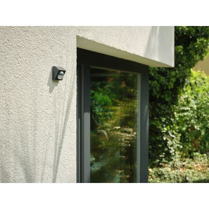 Osram - Senzor solar de mișcare pentru exterior SMART+ 3,7V antracit IP65 Wi-Fi 800 mAh