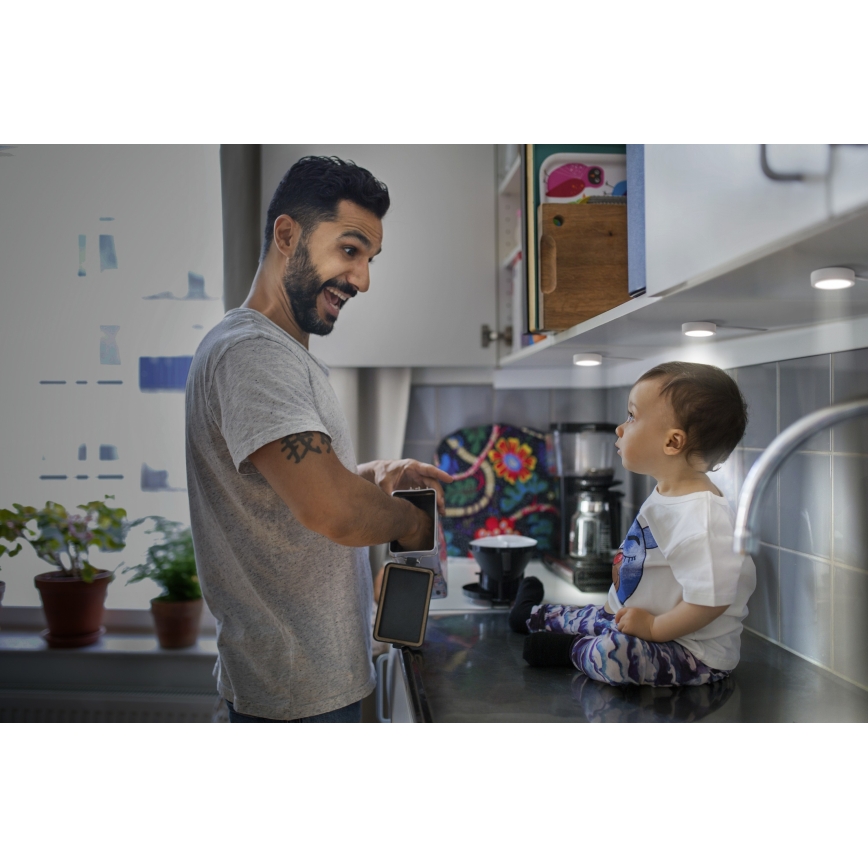 Osram - Set 3x lămpi LED pentru montare sub dulap UNDERCABINET, 3W, 230V, 3000K, alb