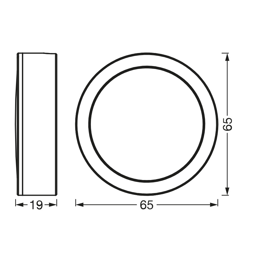 Osram - Set 3x lămpi LED pentru montare sub dulap UNDERCABINET, 3W, 230V, 3000K, alb