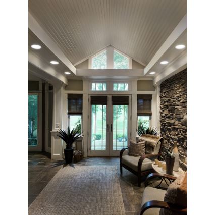 Osram - Set 6x corp de iluminat LED încastrat ESSENTIAL LED/18W/230V 4000K Ø 22 cm alb