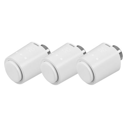 Osram - Set de 3 capete termostatice SMART+ (alimentare 3x AA, Wi‑Fi)