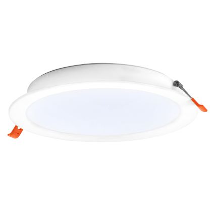 Osram - Set de 6 corpuri de iluminat LED încastrate ESSENTIAL LED/18W/230V 6500K, Ø 22 cm, alb