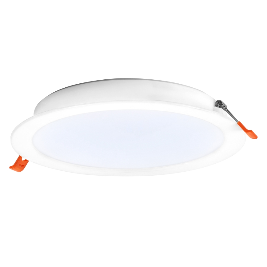 Osram - Set de 6 corpuri de iluminat LED încastrate ESSENTIAL LED/18W/230V 6500K, Ø 22 cm, alb