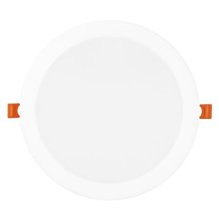 Osram - Set de 6 corpuri de iluminat LED încastrate ESSENTIAL LED/18W/230V 6500K, Ø 22 cm, alb