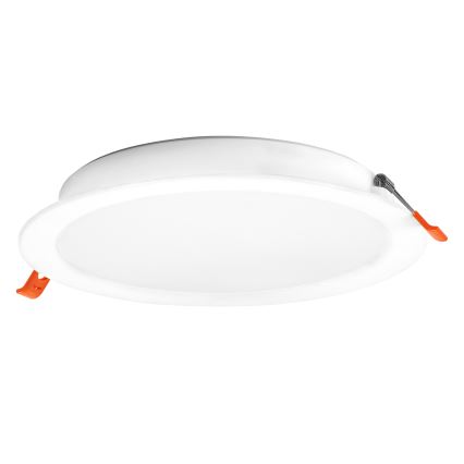 Osram - Set de 6 corpuri de iluminat LED încastrate ESSENTIAL LED/18W/230V 6500K, Ø 22 cm, alb