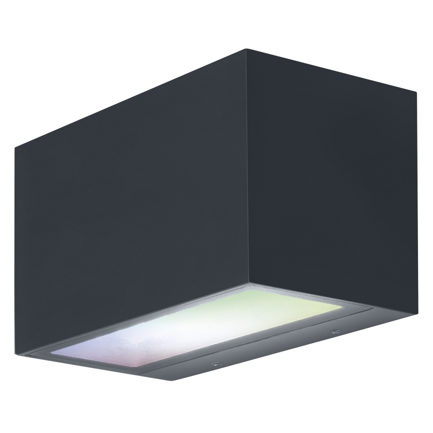 Osram - Aplică de perete pentru exterior SMART+ BRICK LED RGBW, reglabilă, 14W/230V IP44 Wi-Fi