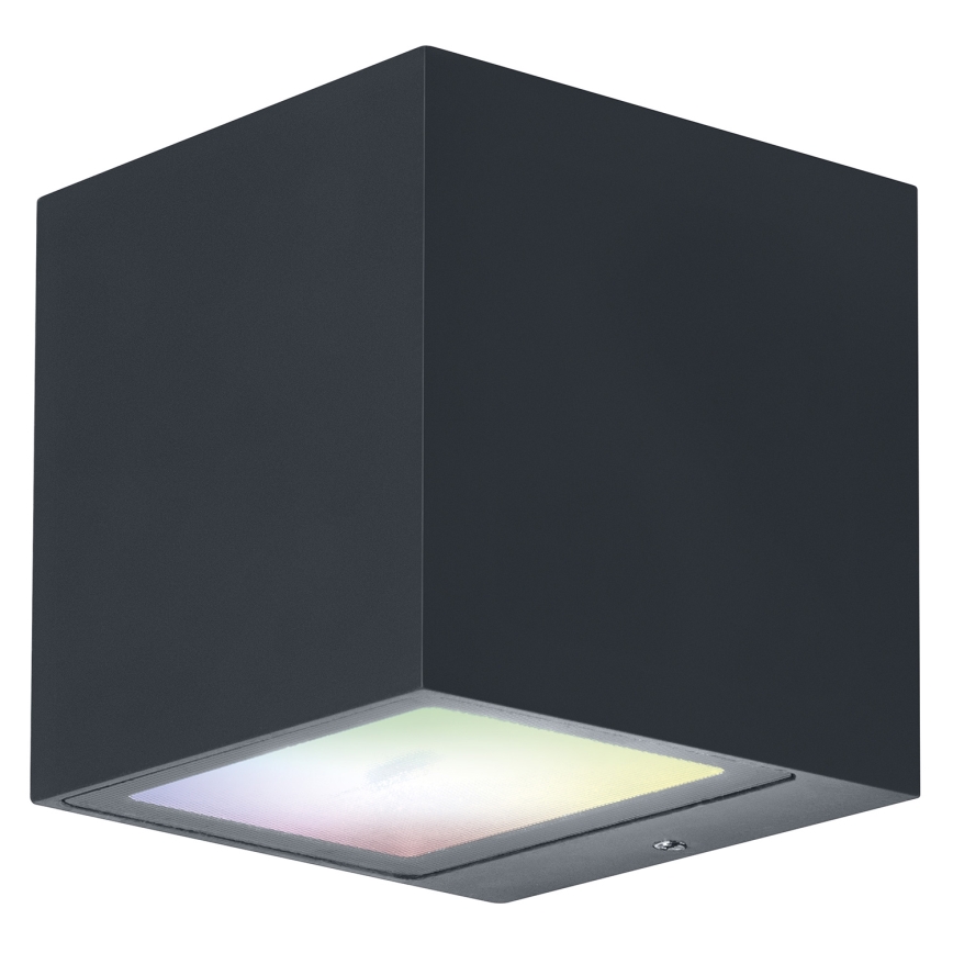 Osram - SMART+ BRICK, aplică de perete LED RGBW pentru exterior, reglabilă, 14W/230V, IP44, Wi-Fi