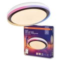 Osram SMART+ MAGIC plafonieră LED RGBW dimabilă, 38W, 230V, Ø 49 cm, negru, 2700-6500K, Wi‑Fi