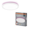 Osram SMART+ ORBIS Plafonieră LED RGBW reglabilă, 19W, 230V, Ø 23,5 cm, 2700-6500K, Wi-Fi