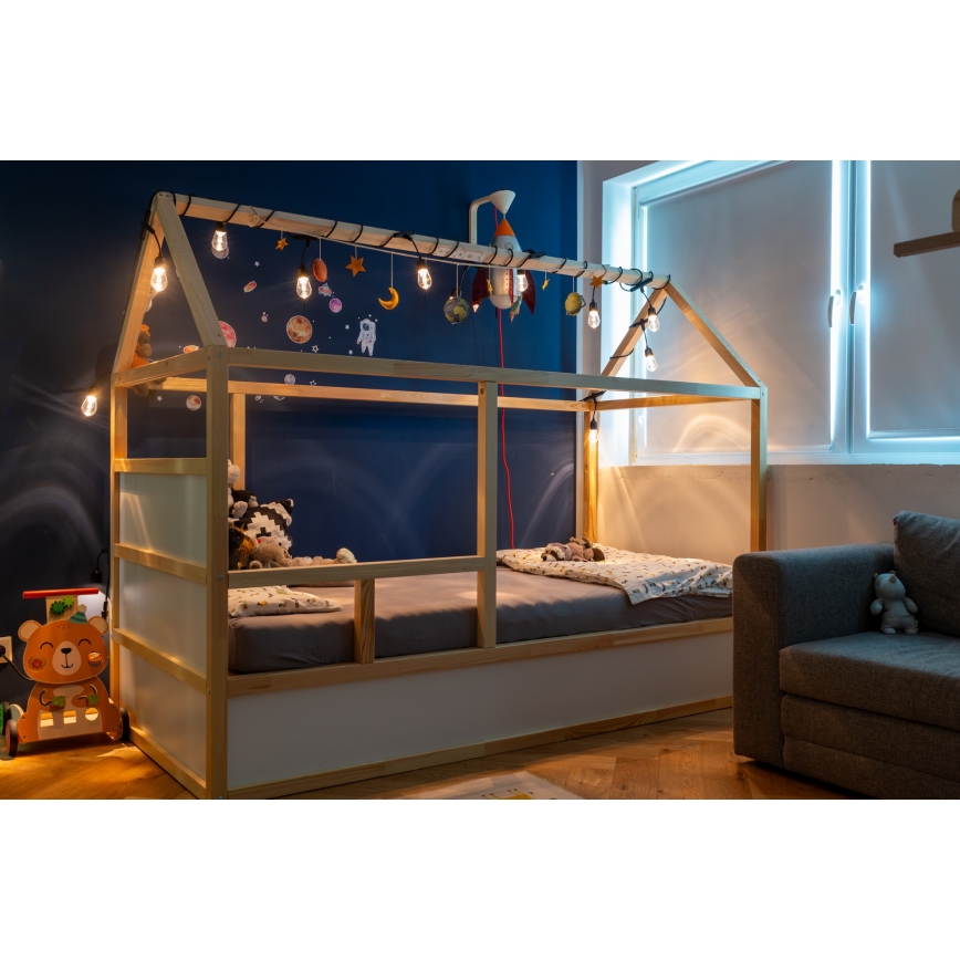 Osram - Ghirlandă LED RGB reglabilă pentru exterior SMART+ STRING 12xLED/230V 7,47m IP44 Wi‑Fi