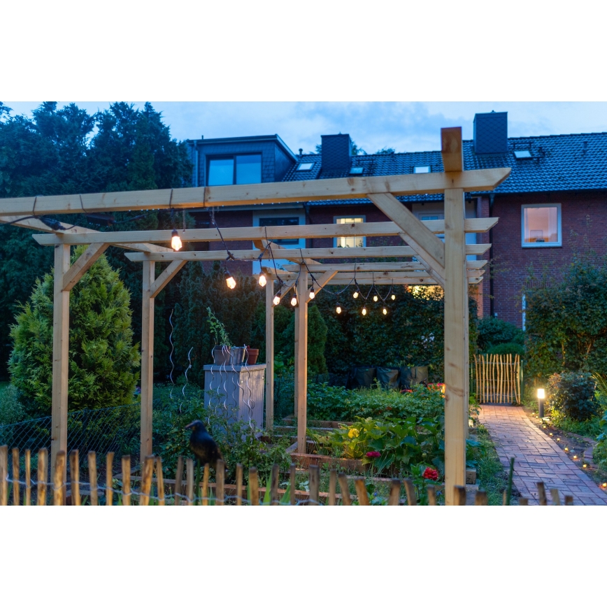 Osram - Ghirlandă LED RGB reglabilă pentru exterior SMART+ STRING 12xLED/230V 7,47m IP44 Wi‑Fi