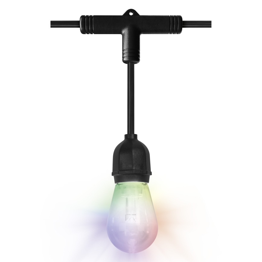 Osram - Ghirlandă LED RGB reglabilă pentru exterior SMART+ STRING 12xLED/230V 7,47m IP44 Wi‑Fi