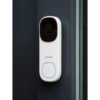 Osram - Sonerie video inteligentă cu senzor 2K SMART+ 230V IP66 Wi-Fi
