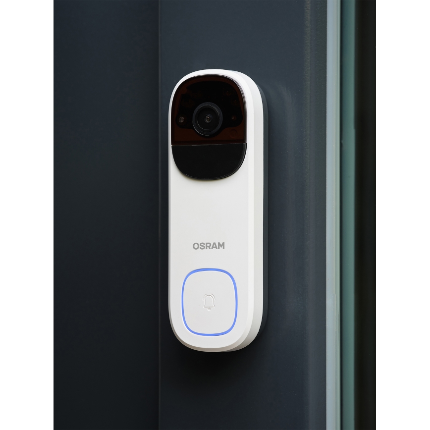 Osram - Sonerie video inteligentă cu senzor 2K SMART+ 230V IP66 Wi-Fi