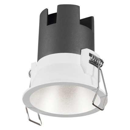 Osram - Spot LED încastrat SPOT TWIST, 5W, 230V, 3000K, Ø 7 cm, alb/argintiu