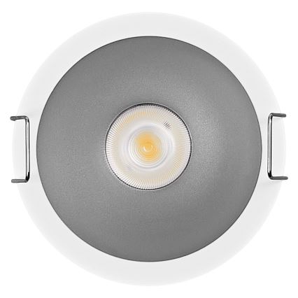 Osram - Spot LED încastrat SPOT TWIST, 5W, 230V, 3000K, Ø 7 cm, alb/argintiu