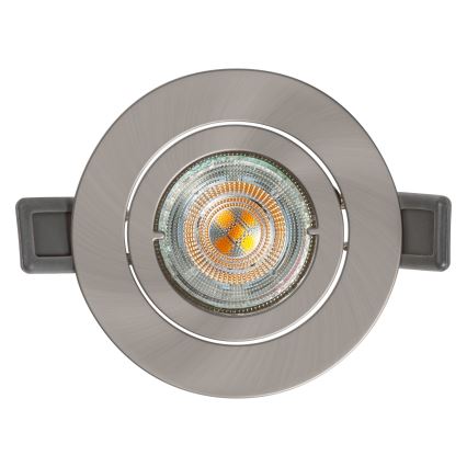 Osram - Spot LED încastrat 1xGU10/4,3W/230V 2700K CRI 90 crom mat
