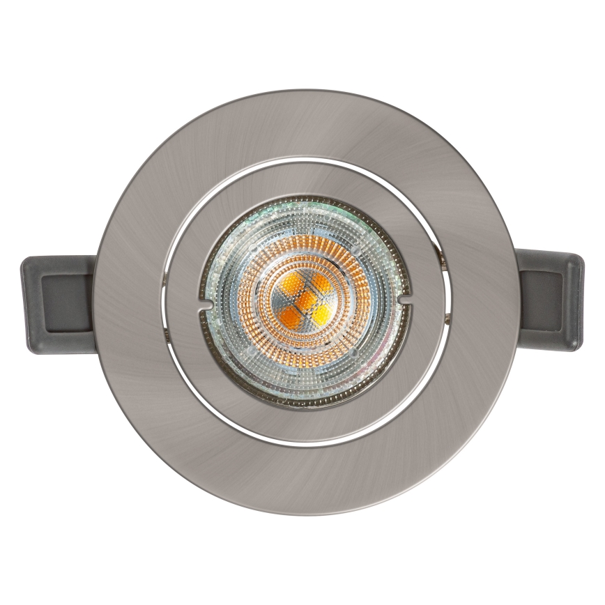 Osram - Spot LED încastrat 1xGU10/4,3W/230V 2700K CRI 90 crom mat