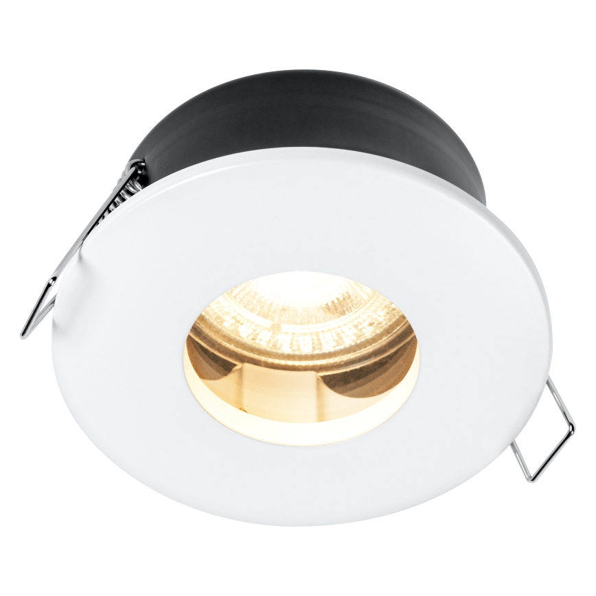 Osram Spot LED încastrat pentru baie, 1x GU10, 4,3 W, 230 V, 2700 K, CRI 90, Ø 8,5 cm, IP65, alb