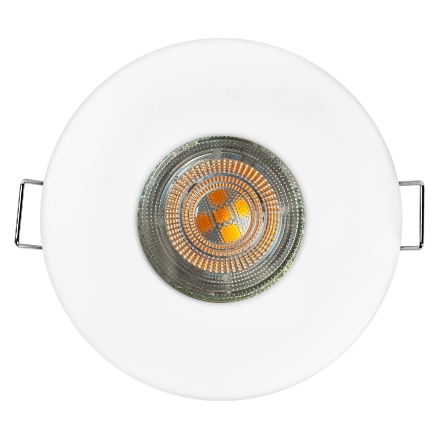 Osram Spot LED încastrat pentru baie, 1x GU10, 4,3 W, 230 V, 2700 K, CRI 90, Ø 8,5 cm, IP65, alb
