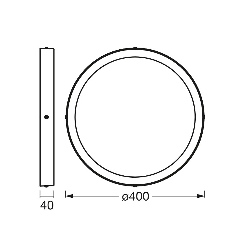 Osram - Plafonieră LED dimabilă SMART+ DOWNLIGHT LED/22W/230V Ø 40 cm 3000-6500K Wi-Fi
