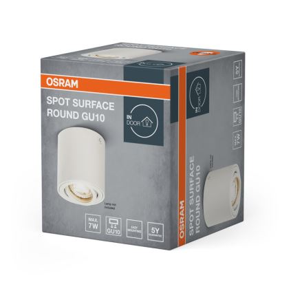 Osram - Spot orientabil 1xGU10/7W/230V alb