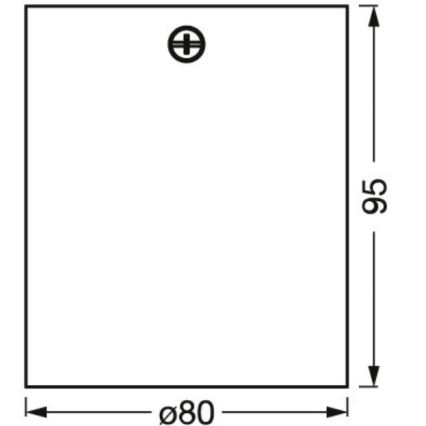 Osram - Spot orientabil 1xGU10/7W/230V alb