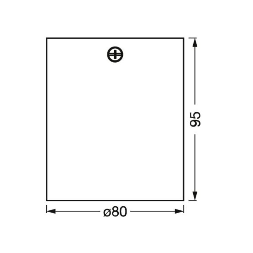 Osram - Spot orientabil 1xGU10/7W/230V alb