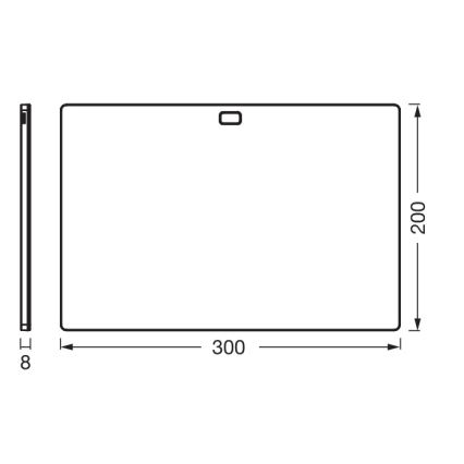 Osram - Lampă LED reglabilă pentru montaj sub dulap cu senzor de mișcare UNDERCABINET LED/7,5W/230V 3000/4000/6500K 20x30 cm albă