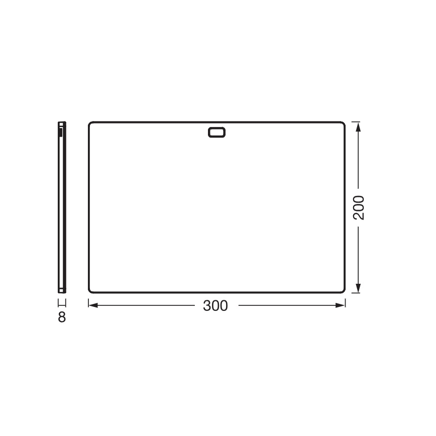 Osram - Lampă LED reglabilă pentru montaj sub dulap cu senzor de mișcare UNDERCABINET LED/7,5W/230V 3000/4000/6500K 20x30 cm albă