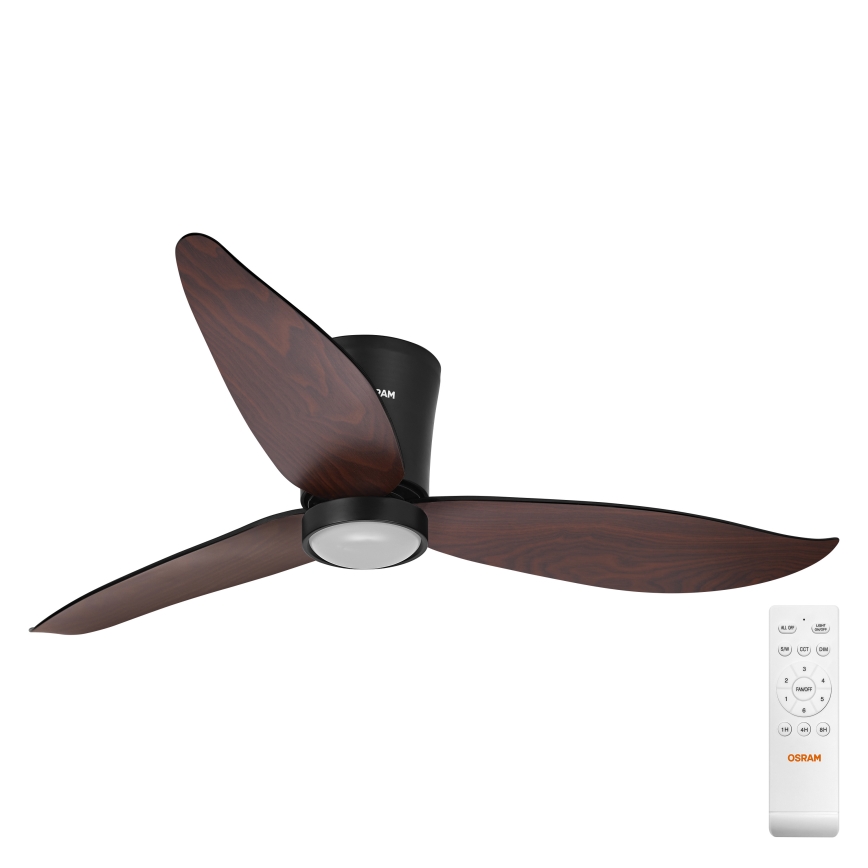 Osram - Ventilator de tavan LED dimabil FOHN LED/18W/230V 3000/4000/6500K + telecomandă