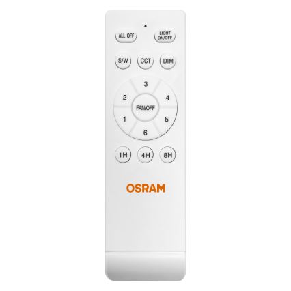 Osram - Ventilator de tavan LED dimabil FOHN LED/18W/230V 3000/4000/6500K + telecomandă