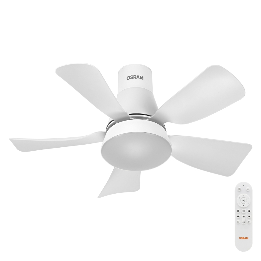 Osram - Ventilator de tavan LED dimabil LESTE LED/15W/230V 3000/4000/6500K + telecomandă