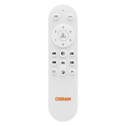Osram - Ventilator de tavan LED dimabil LESTE LED/15W/230V 3000/4000/6500K + telecomandă